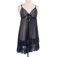 BELLEZA SHORT NIGHTY 8089 MEHROON / FREE - MamasJan Lingerie
