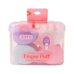 MARSHALL FLAWLESS COVERAGE FINGER PUFF 32PC Default Title - MamasJan Makeup