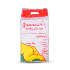 JOHNSON BABY LINERS ONE WAY DISPOSABLE NAPPY HYGIENIC Default Title - MamasJan Baby Toiletry
