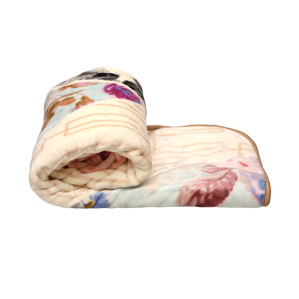 Mora Blanket Gold C24 Beige 220X240 Default Title - MamasJan s