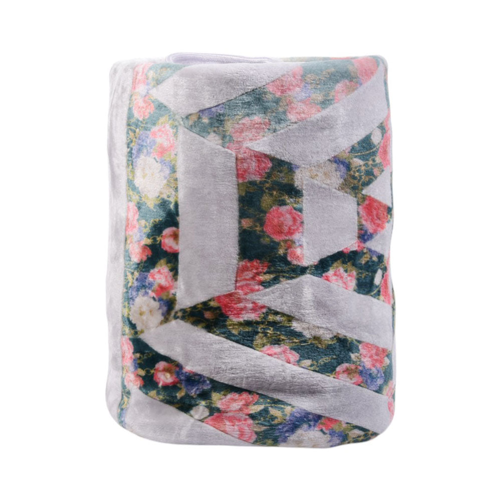 MORA BLANKET 3D ART L98 GREY 220X240 Default Title - MamasJan Household