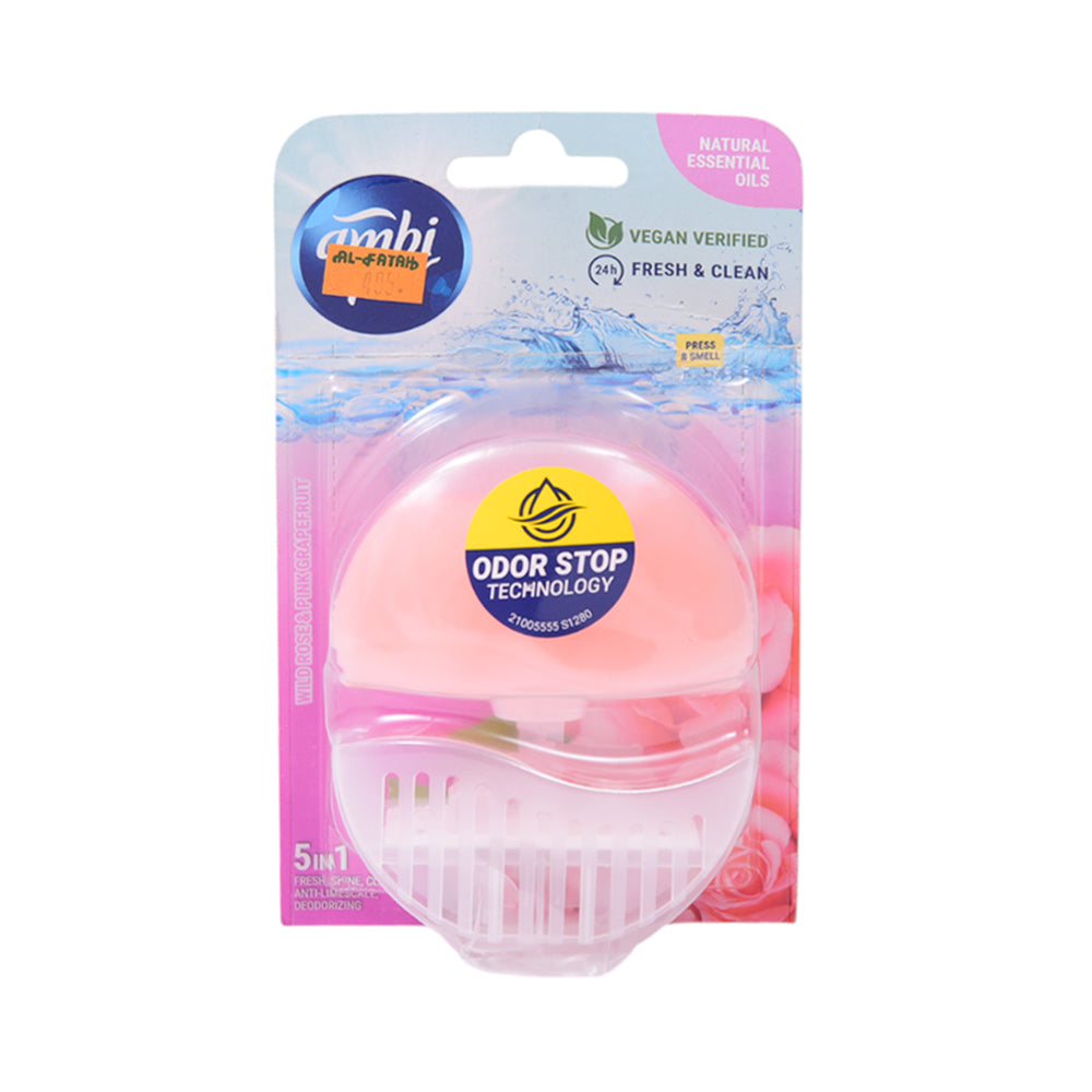 AMBI PUR TOILET FRESHNER WILD ROSE & PINK GRAPE 5IN1 55 ML Default Title - MamasJan Grocery Nonfood
