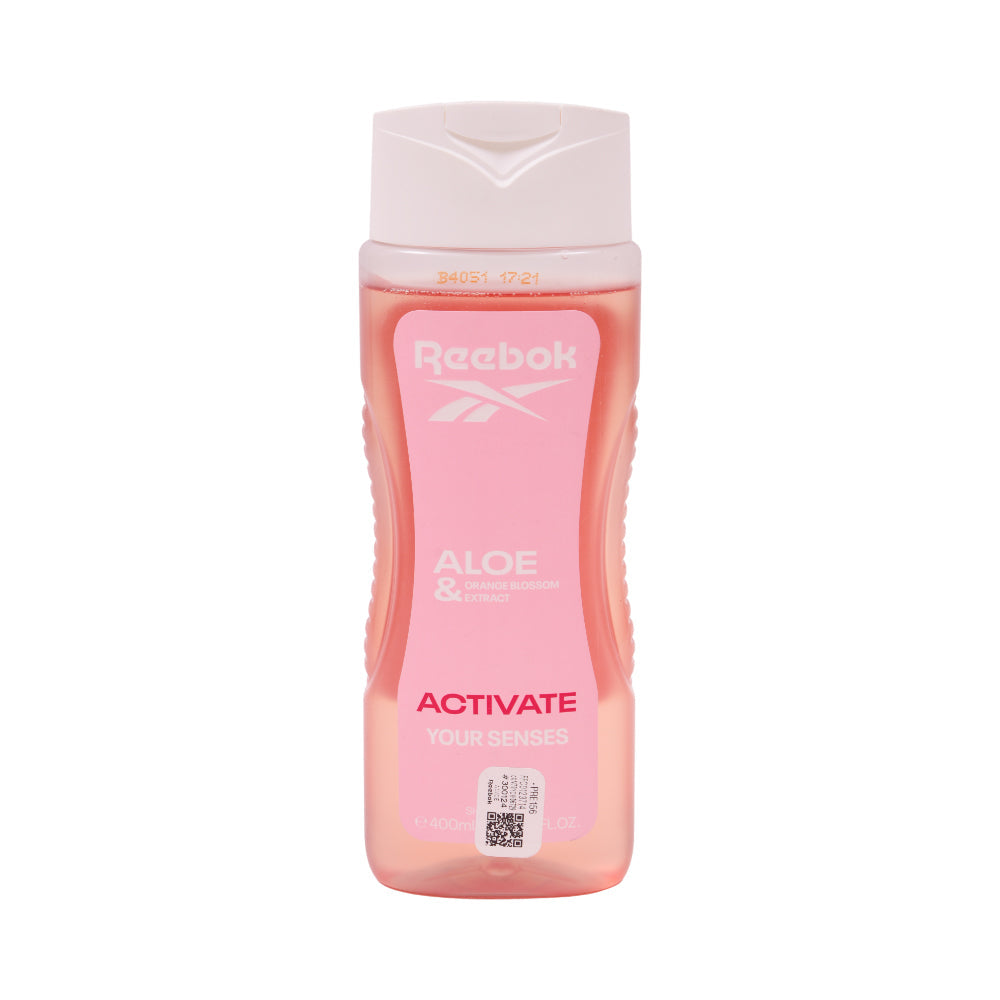 REEBOK SHOWER GEL ALOE & ORANGE BLOSSOM EXTRA ACTIVATE YOUR Default Title - MamasJan skincare