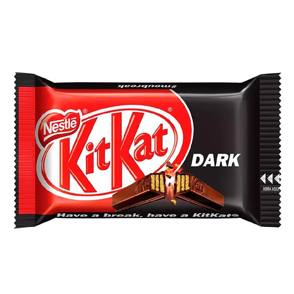 KITKAT 4 FINGER CHOCOLATE DARK 41.5 GM Default Title - MamasJan Grocery Food