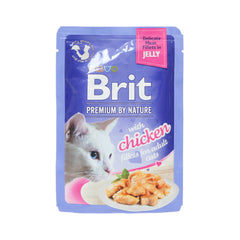 BRIT PREMIUM CAT JELLY CHICKEN 85G Default Title - MamasJan Pet Care