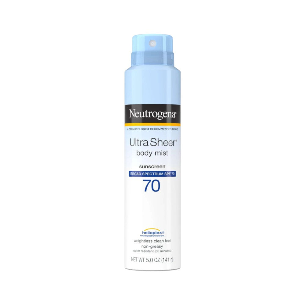 NEUTROGENA ULTRA SHEER SUNSCREEN SPRAY SPF 70 141G Default Title - MamasJan skincare