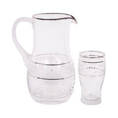 WATER SET 7PC CANBA ROSA GOLD 10011 BASIC Default Title - MamasJan Crockery