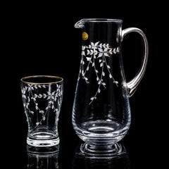 WATER SET 7PC CANBA ROSA PLATINUM 10011 Default Title - MamasJan Crockery