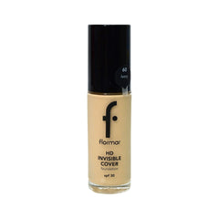 FLORMAR INVISIBLE COVER HD FOUNDATION IVORY 60 PC Default Title - MamasJan Makeup