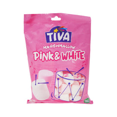 TIVA PINK & WHITE MARSHMALLOW 140 GM Default Title - MamasJan GroceryFoods