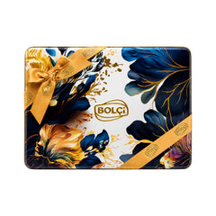 BOLCI ASSORTED CHOCOLATE PRALINES BLUE FLORAL TIN BOX 250 GM Default Title - MamasJan Grocery Food