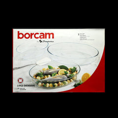 DISH SET 3PC OVAL BORCAM 159027 Default Title - MamasJan Crockery