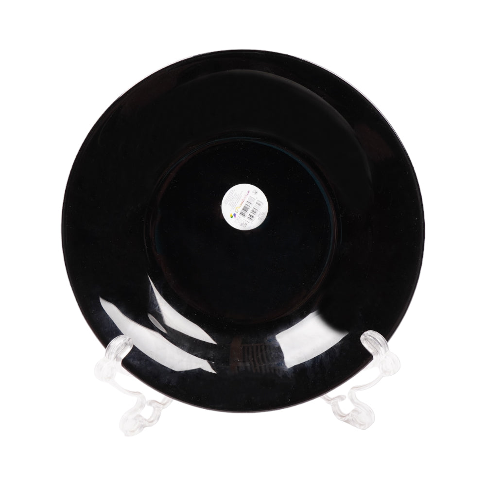 PLATE DEEP PSB ORGENIC BLACK 10331-34 Default Title - MamasJan Crockery