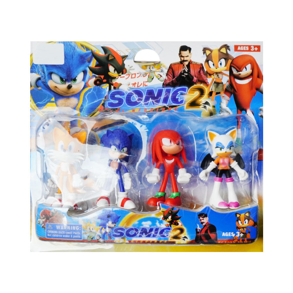 2022-36 4 INCH SONIC FIGURE 4PCS 2 ASST A.I Default Title - MamasJan Toys