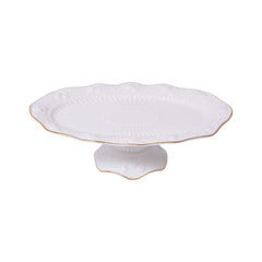 DISH WITH STAND ROYAL BISTRO IR 2464GGL-12 Default Title - MamasJan Crockery