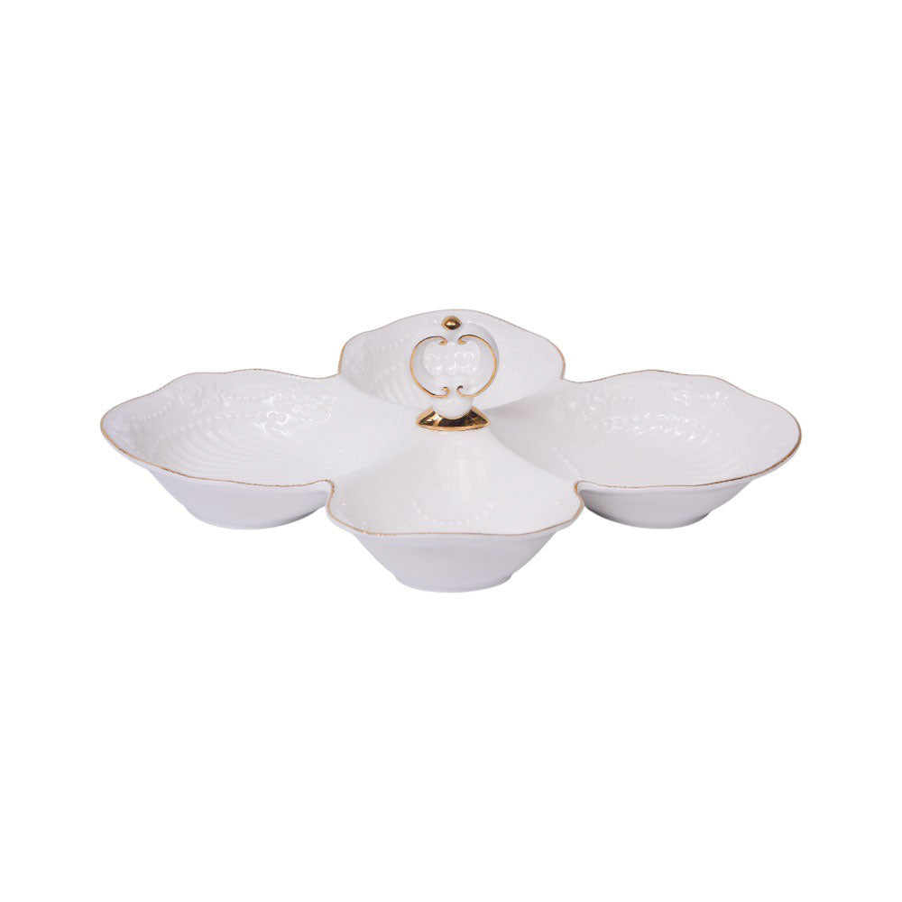 DISH DRY FRUIT ROYAL BISTRO IR 1196G-14 Default Title - MamasJan Crockery