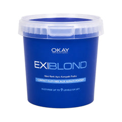 EXI COLOR BLUE BLEACHING POWDER 500GR Default Title - MamasJan haircare