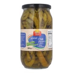 BEST DAY PICKLED CHILLI PEPPERS IN BRINE AND VINEGAR 880 GM Default Title - MamasJan Grocery