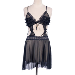BELLEZA SHORT NIGHTY 8708 RED / FREE - MamasJan Lingerie