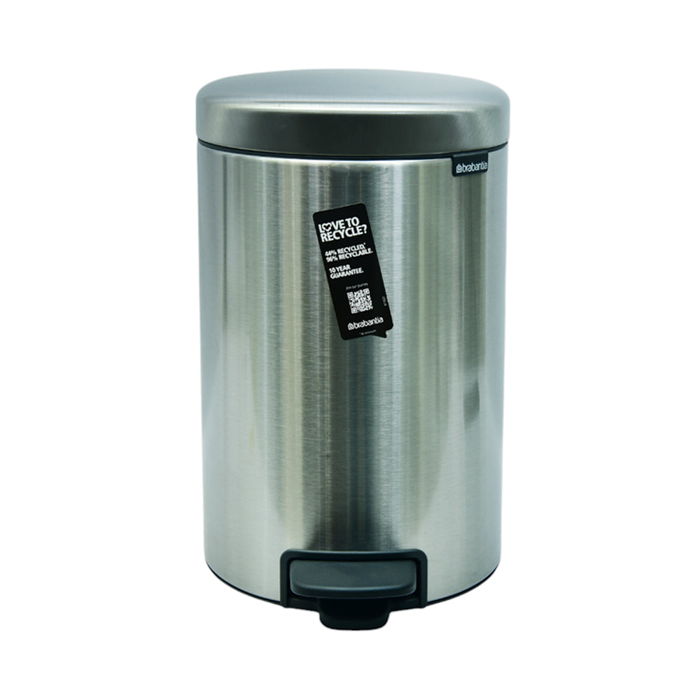 DUST BIN BRABANTIA 12LTR 112041 Default Title - MamasJan Crockery