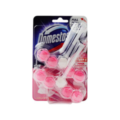DOMESTOS TOILET FRESHNER PINK MAGNOLIA 5 POWER 2X55 GM Default Title - MamasJan Grocery Nonfood
