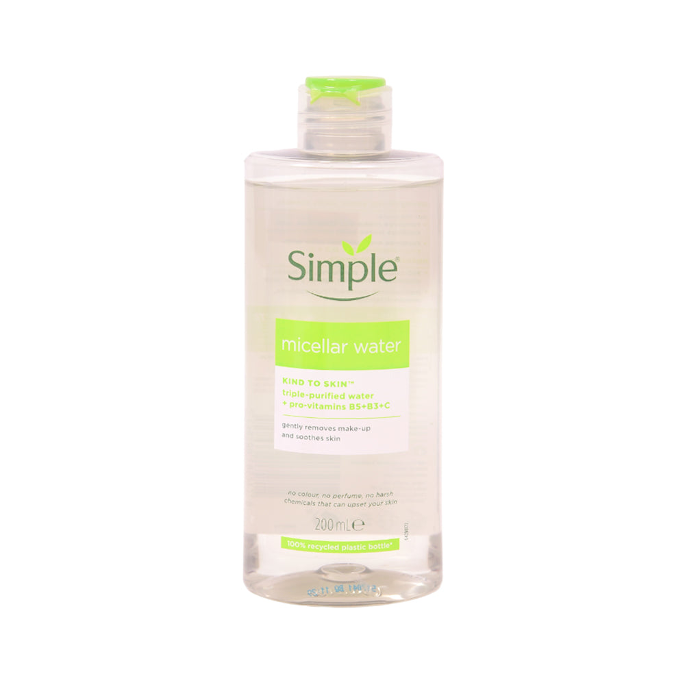 SIMPLE MICELLAR CLEANSING WATER 200 ML Default Title - MamasJan skincare
