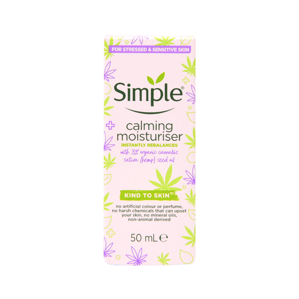 SIMPLE CALMING MOISTURISER KIND TO SKIN 50 ML Default Title - MamasJan skincare