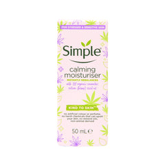 SIMPLE CALMING MOISTURISER KIND TO SKIN 50 ML Default Title - MamasJan skincare