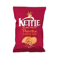 KETTLE CHIPS PAPRIKA & ROASTED ONION 130 GM Default Title - MamasJan Grocery Food