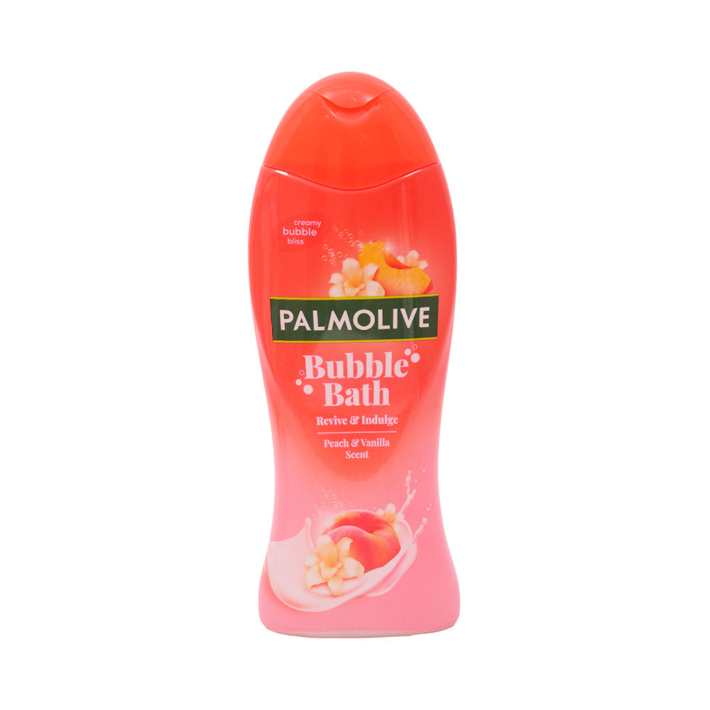 PALMOLIVE BUBBLE BATH REVIVE 7 INDULGE PEACH & VANILLA 500 M Default Title - MamasJan skincare