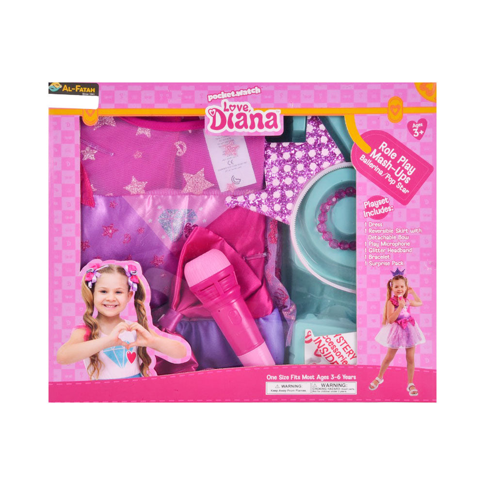 918523 LOVE DIANA ROCKSTAR DRESS SET Default Title - MamasJan Toys