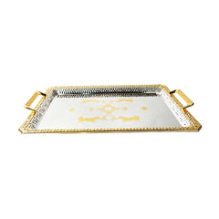TRAY SET 3PC STEEL MORE & MORE S1390G Default Title - MamasJan Crockery