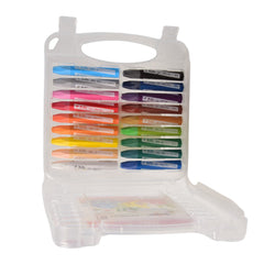 TI-P-18S TITI OIL PASTELS 18 COLOR IN BAG A.M Default Title - MamasJan Toys