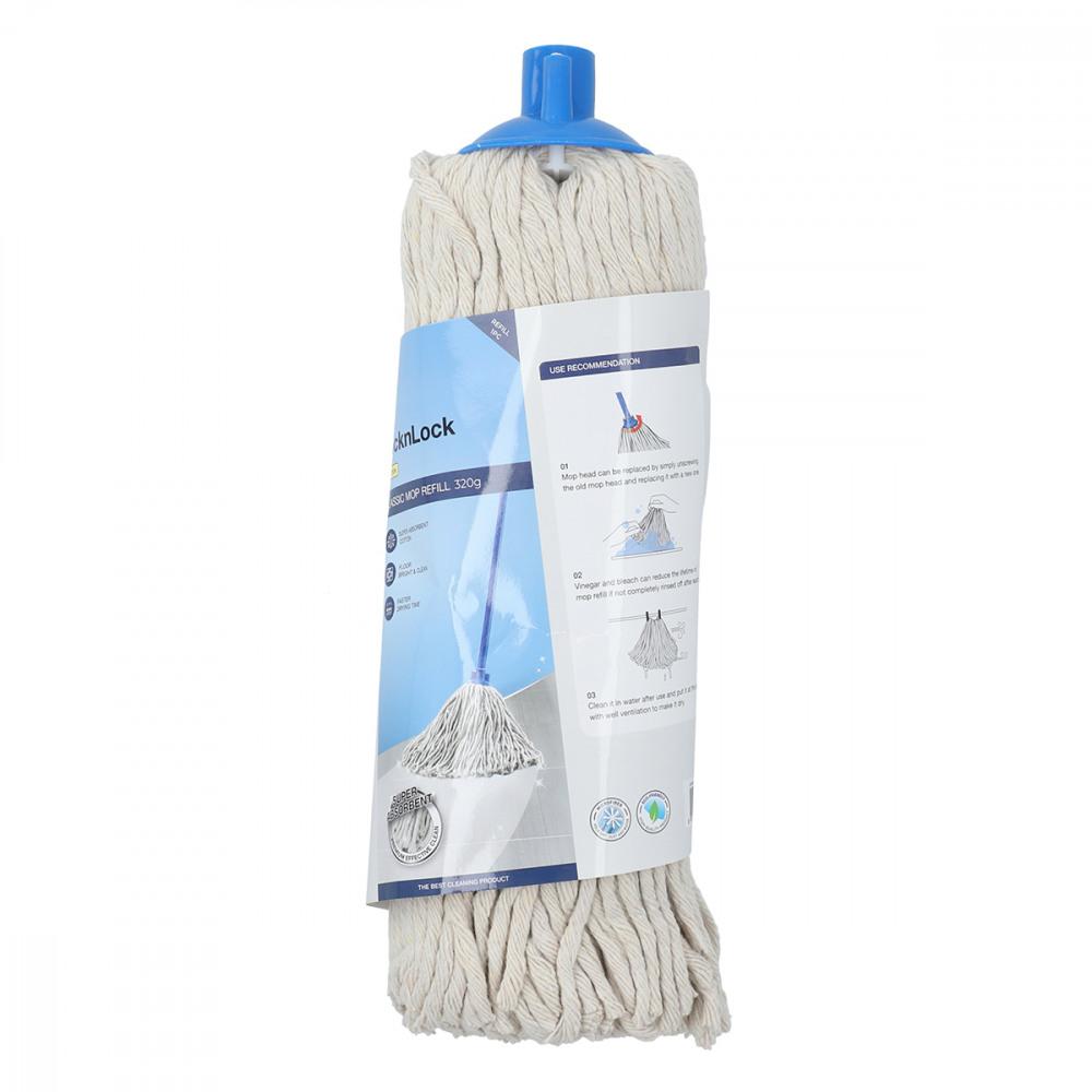 LOCK & LOCK MIXED COTTON MOP HEAD LLETM671 315G Default Title - MamasJan Grocery Nonfood