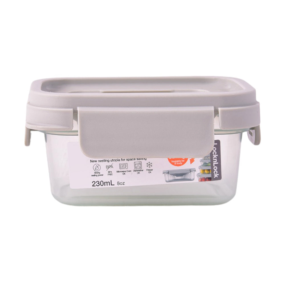 LOCK & LOCK NESTOPIA CONTAINER 230ML LTN310 Default Title - MamasJan Grocery Nonfood