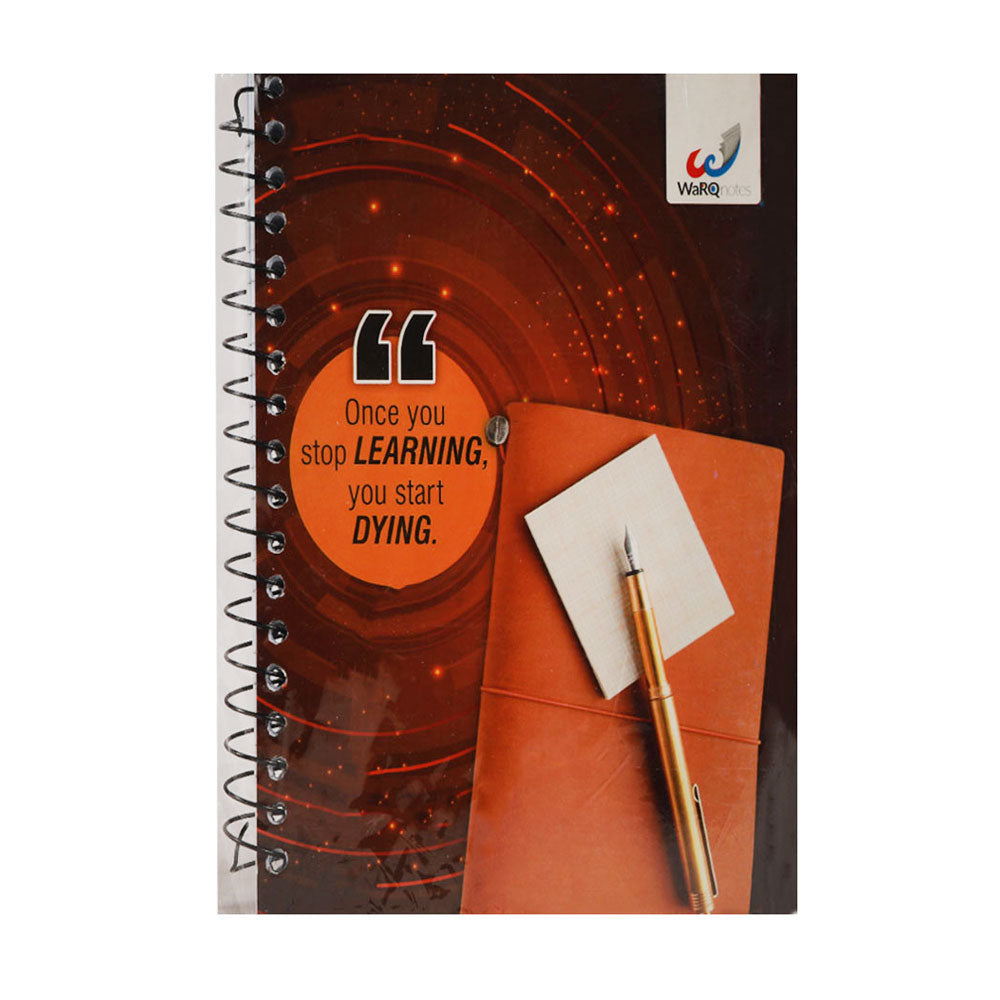 1307 WARQNOTES 7 SUBJECT NOTE BOOK RING Default Title - MamasJan Toys