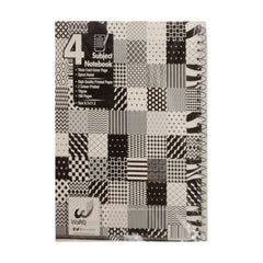 1204 WARQNOTES 4 SUBJECT NOTE BOOK RING Default Title - MamasJan Toys