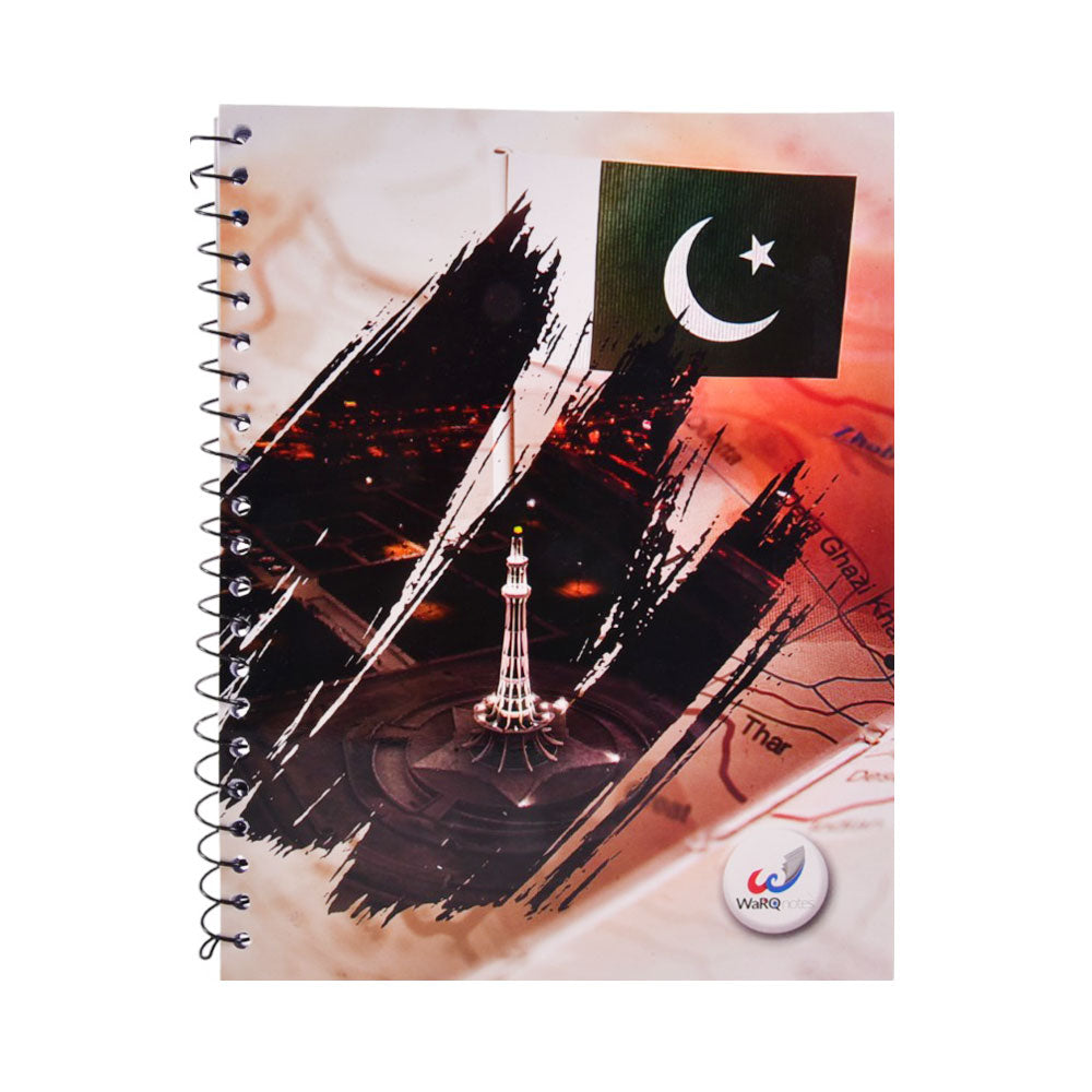 1206 WARQNOTES 6 SUBJECT NOTE BOOK RING Default Title - MamasJan Toys