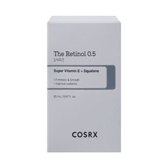 COSRX - THE RETINOL 0.5 SUPER VITAMIN E +SQUALENE OIL 20ML Default Title - MamasJan Makeup