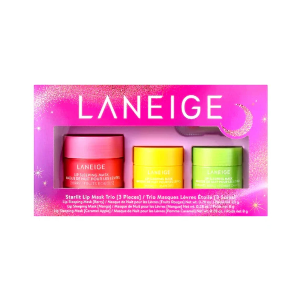 LANEIGE STARLIT LIP MASK TRIO 3 PIECES SET Default Title - MamasJan Makeup