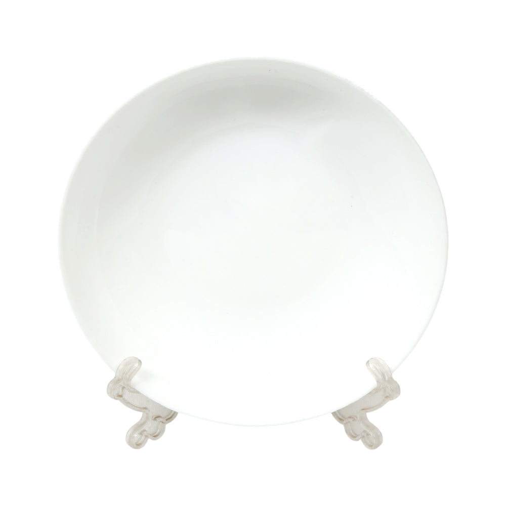PLATE DEEP LUMINARC DIWALI STRUCT LINES Q1662 Default Title - MamasJan Crockery