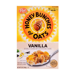 POST HONEY BUNCHES CEREAL VANILLA HONEY 340 GM Default Title - MamasJan GroceryFoods
