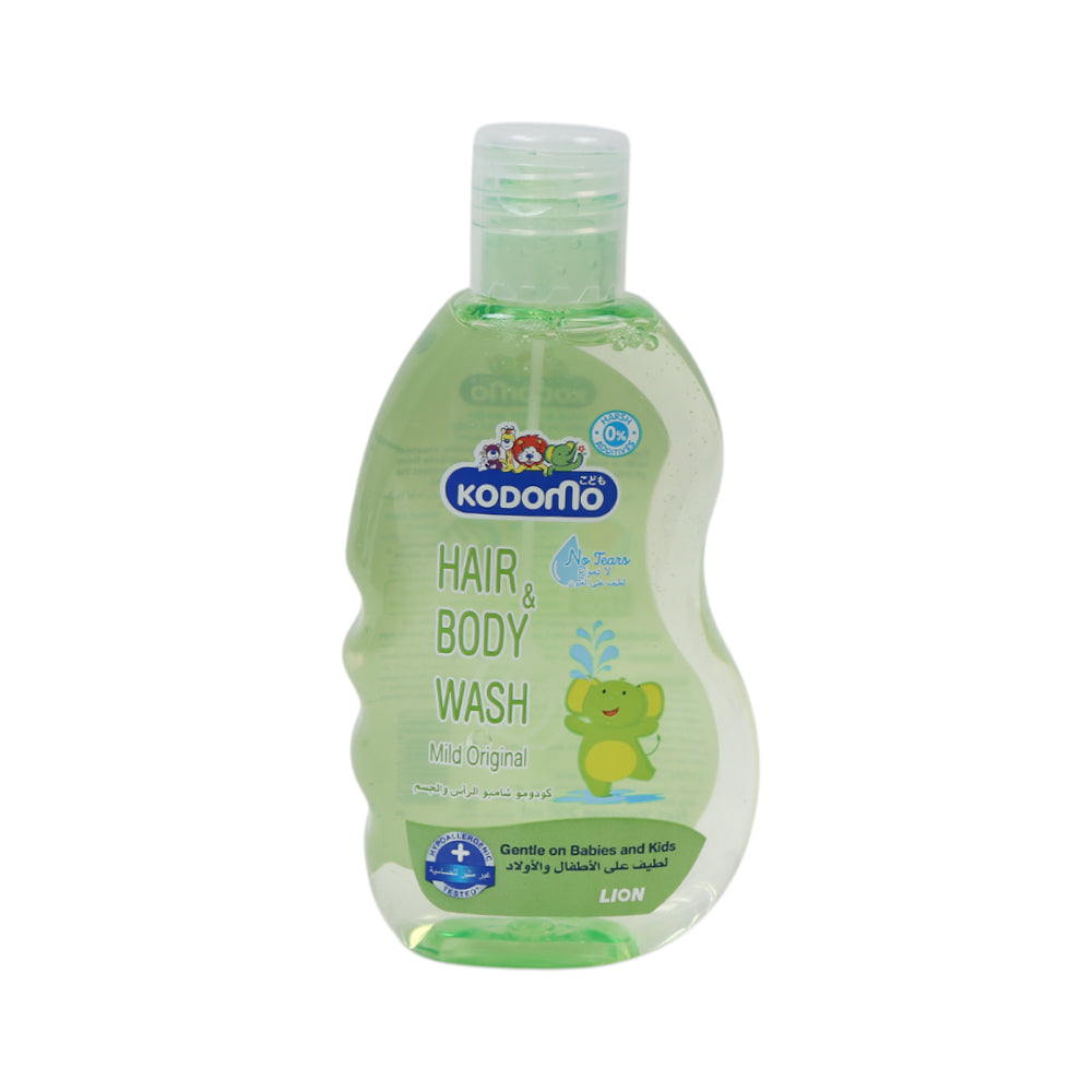 KODOMO HAIR & BODY WASH MILD ORIGINAL 200 ML Default Title - MamasJan Grocery Nonfood