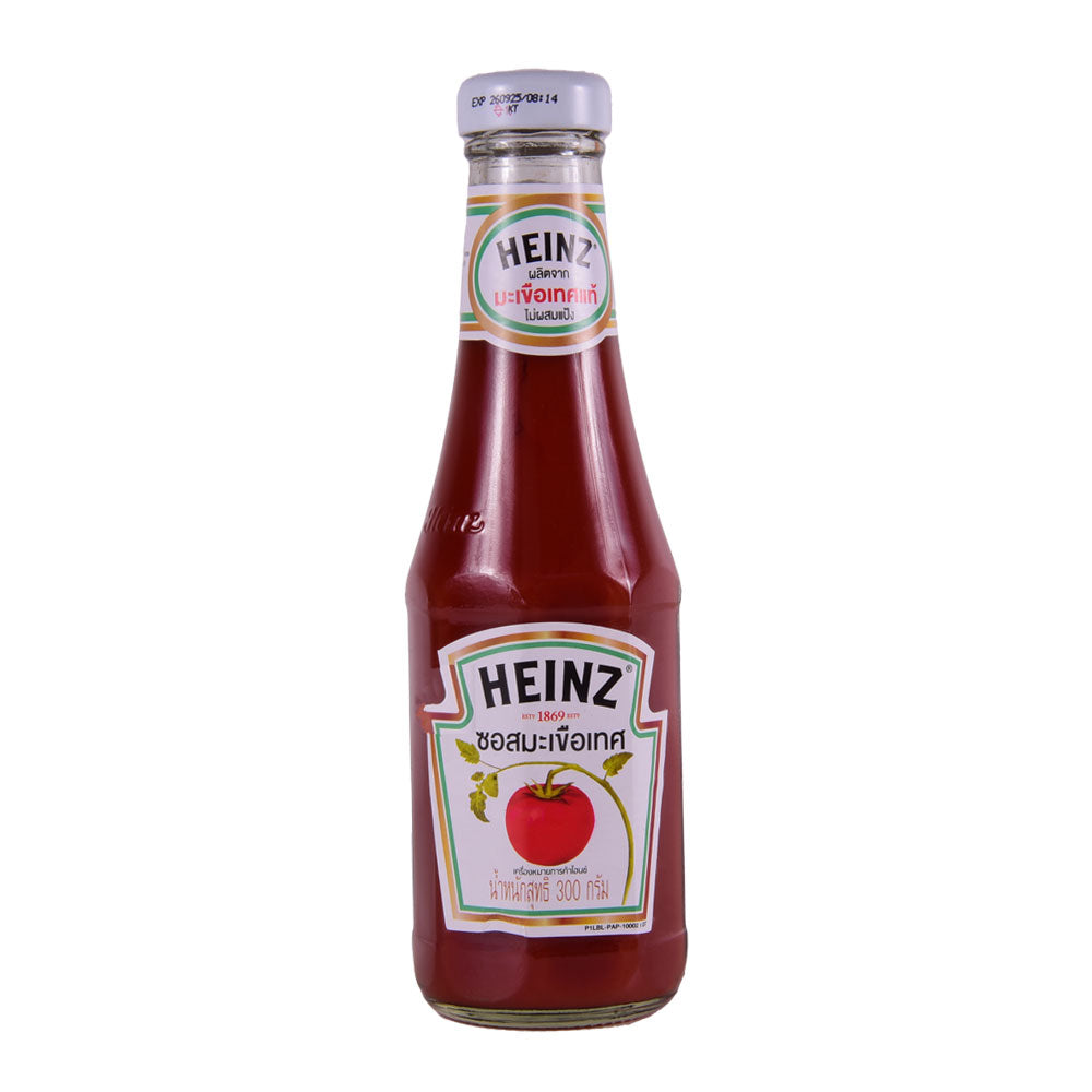 HEINZ TOMATO KETCHUP GLASS BOTTLE 300 GM Default Title - MamasJan Grocery