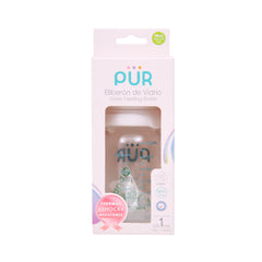 PUR GLASS FEEDING BOTTLE 1202 130 ML Default Title - MamasJan Grocery Nonfood