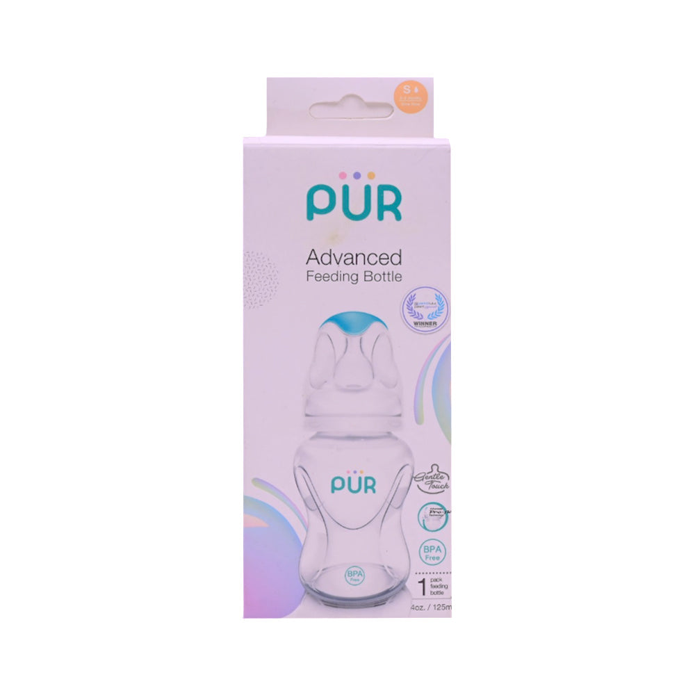 PUR ADVANCED FEEDING BOTTLE 4 OZ 125 ML Default Title - MamasJan Baby Maternity Care