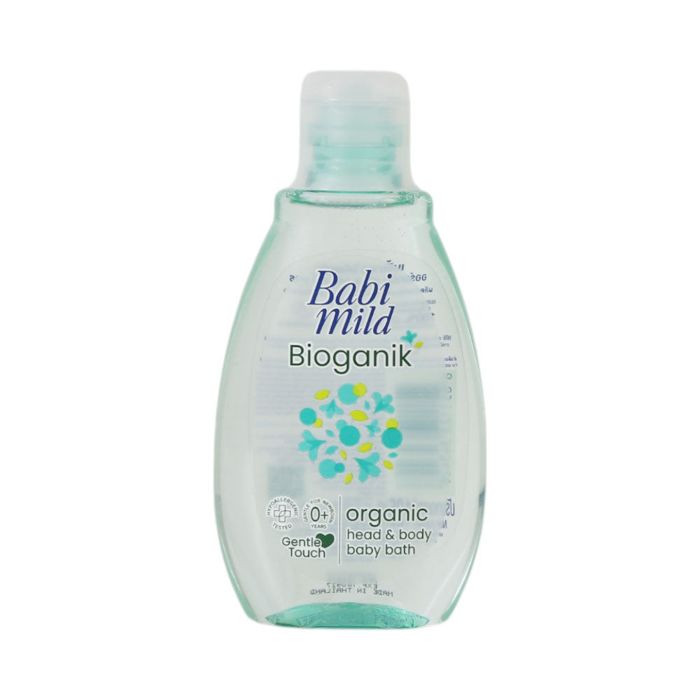 BABI MILD BABY BATH HEAD & BODY BIOGANIK 125 ML Default Title - MamasJan Grocery Nonfood