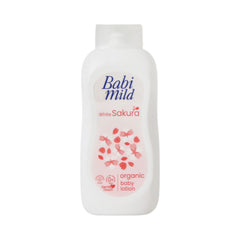 BABI MILD BABY LOTION ORGANIC WHITE SAKURA 180 ML Default Title - MamasJan Grocery Nonfood