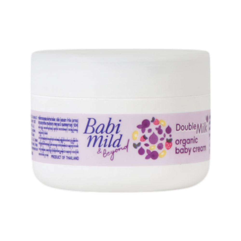 BABI MILD BABY CREAM ORGANIC DOUBLE MILK 50 GM Default Title - MamasJan Grocery Nonfood