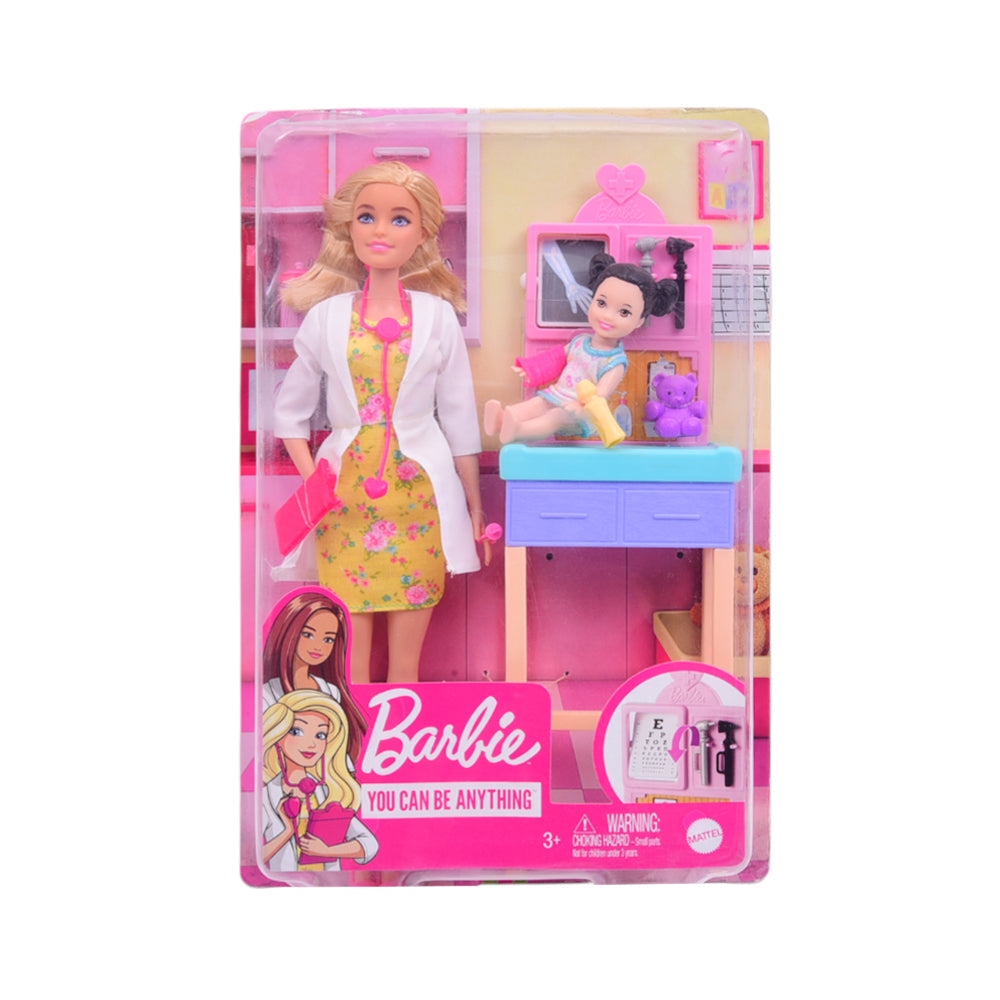 GTN51 BARBIE PEDIATRICIAN DOLL Default Title - MamasJan Toys